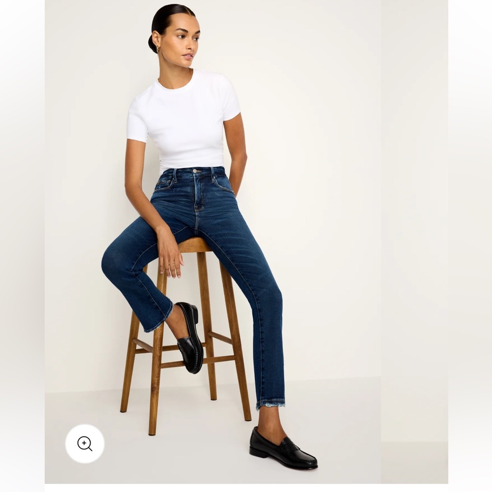 NWT Good American Good Classic Boot Cut Jeans